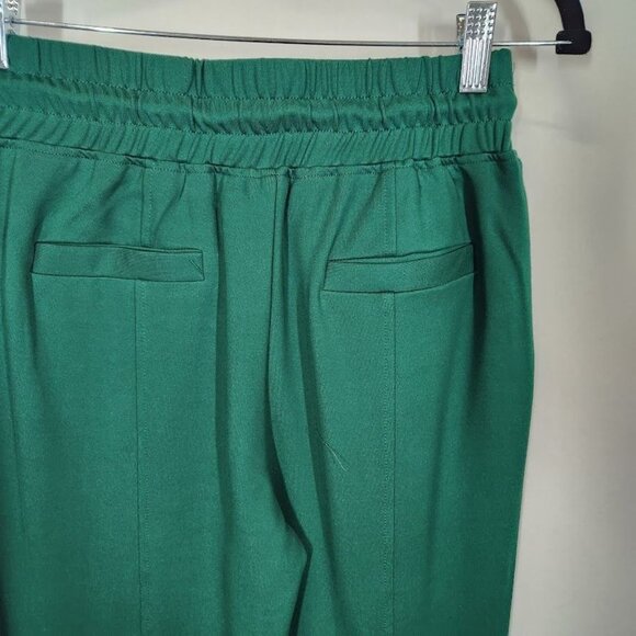 RIVIR One Time Short‎ Sleeve Flare Leg Pants Set - Forest Green Size Small - Picture 13 of 16